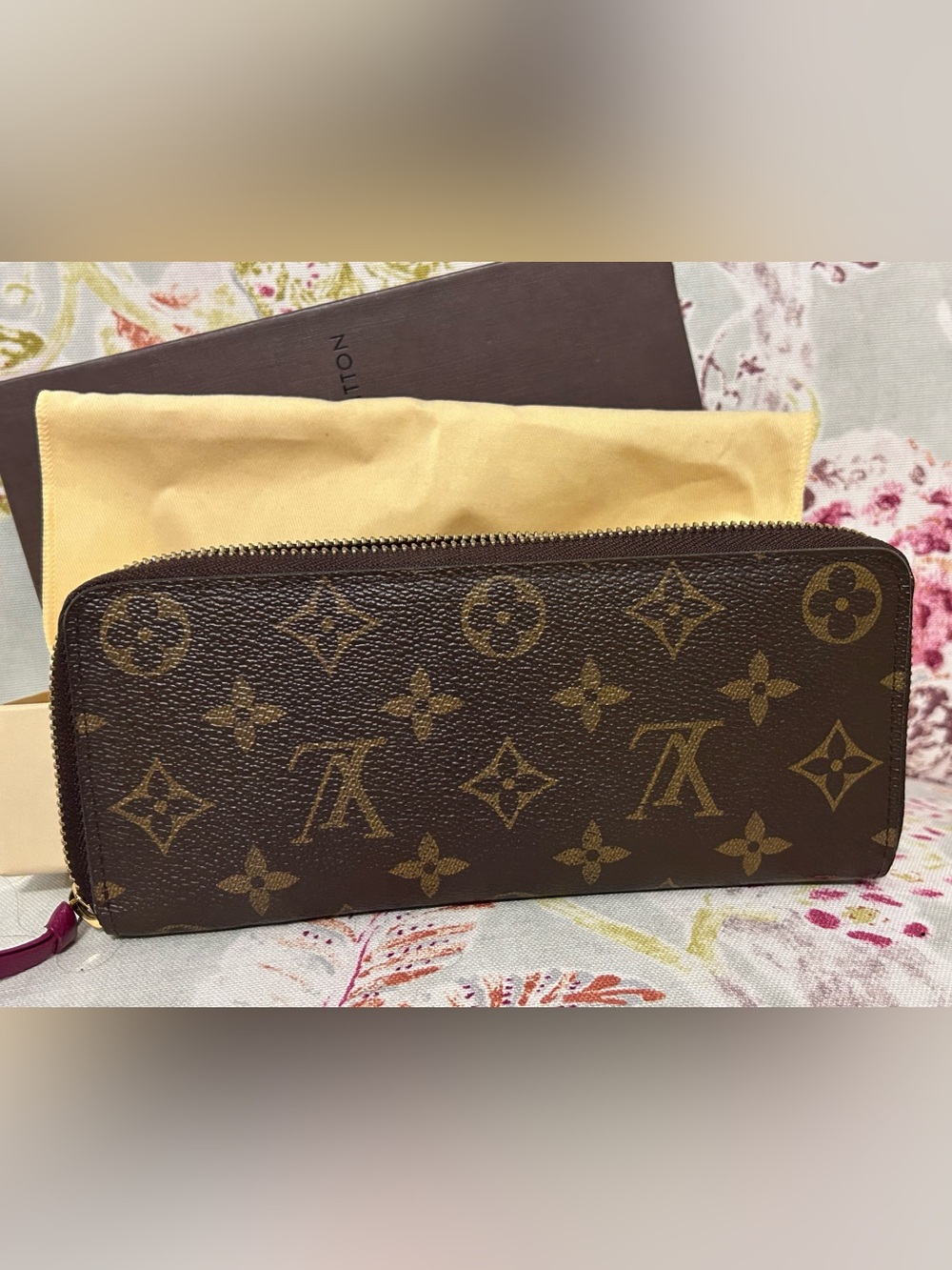 Louis Vuitton Monogram Clemence Wallet